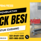 Pembuatan Rack Besi untuk Gudang