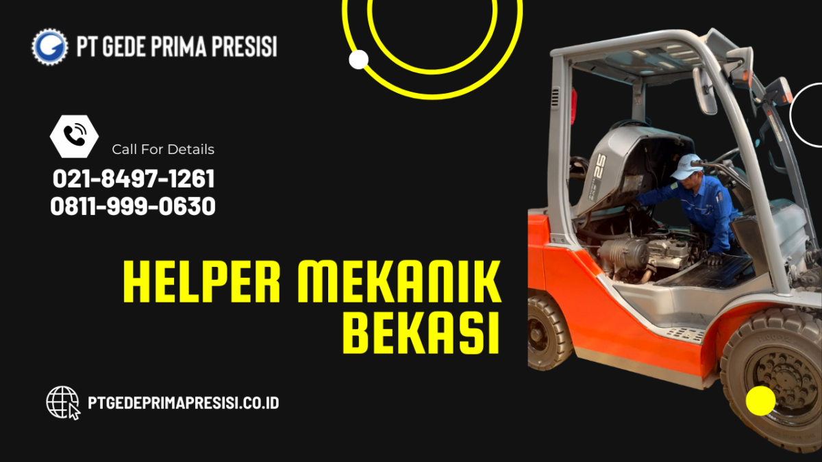 Helper Mekanik Bekasi