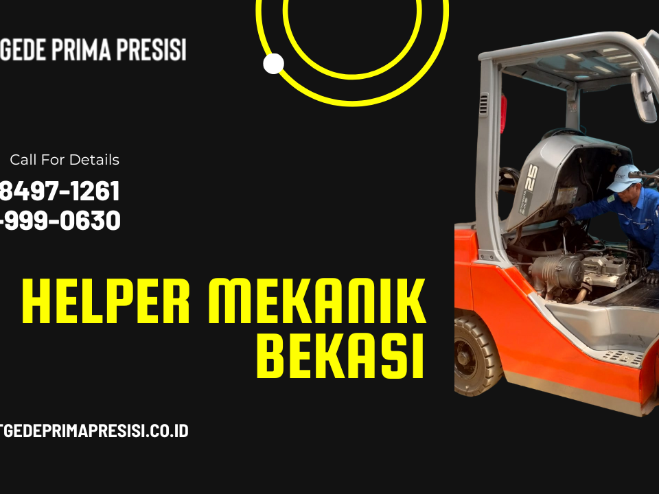 Helper Mekanik Bekasi