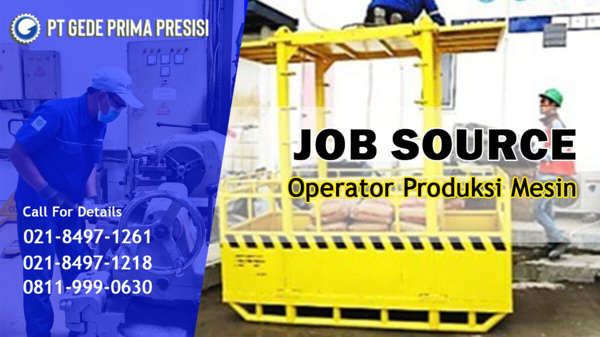 Operator produksi mesin