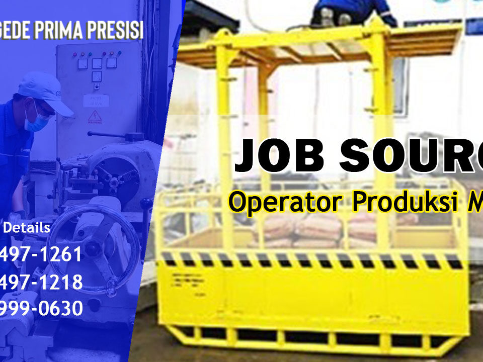 Operator produksi mesin