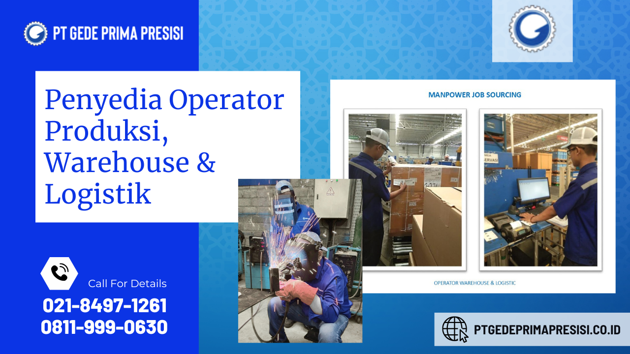 Penyedia Operator Produksi, Warehouse & Logistik