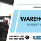 Warehouse Forklift Operator Jobs