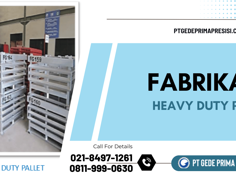 Fabrikasi Heavy Duty Pallet