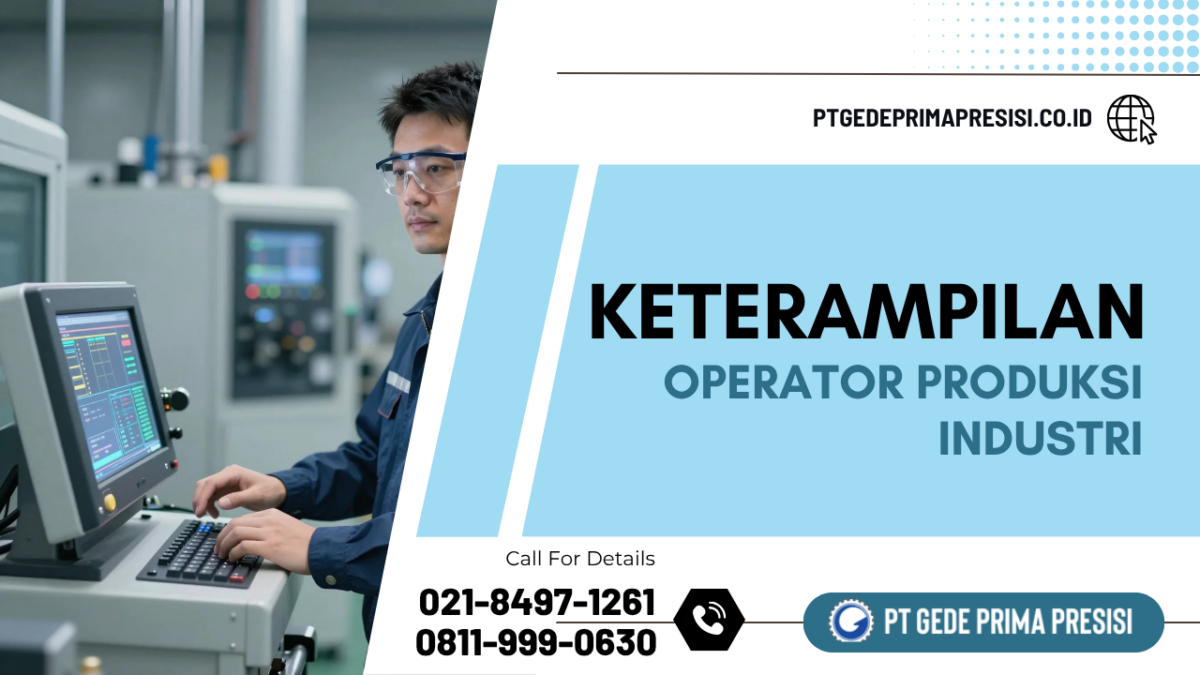 Keterampilan Operator Produksi Industri