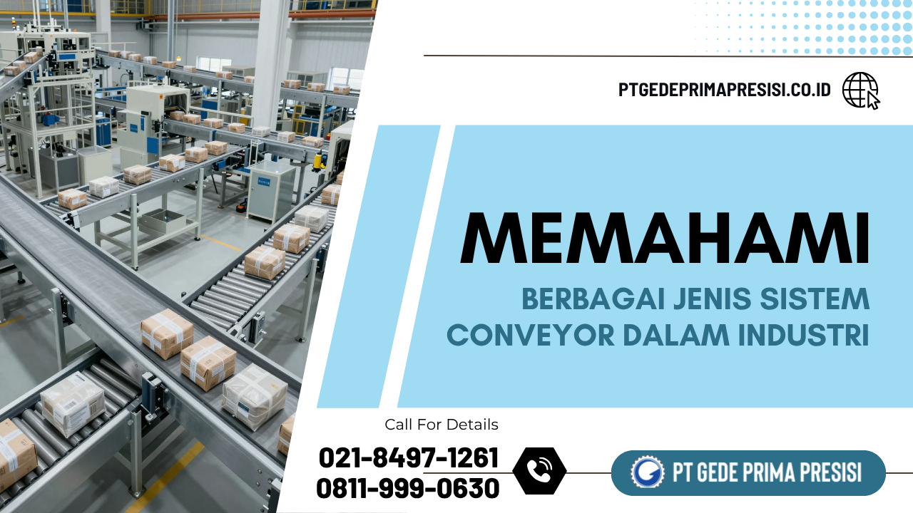 Memahami Berbagai Jenis Sistem Conveyor dalam Industri