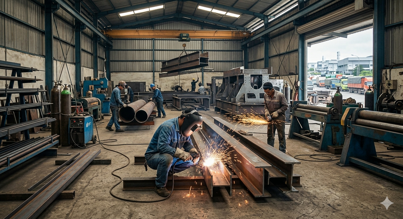 Penyedia Fabrikasi di Cikarang - PT GPP