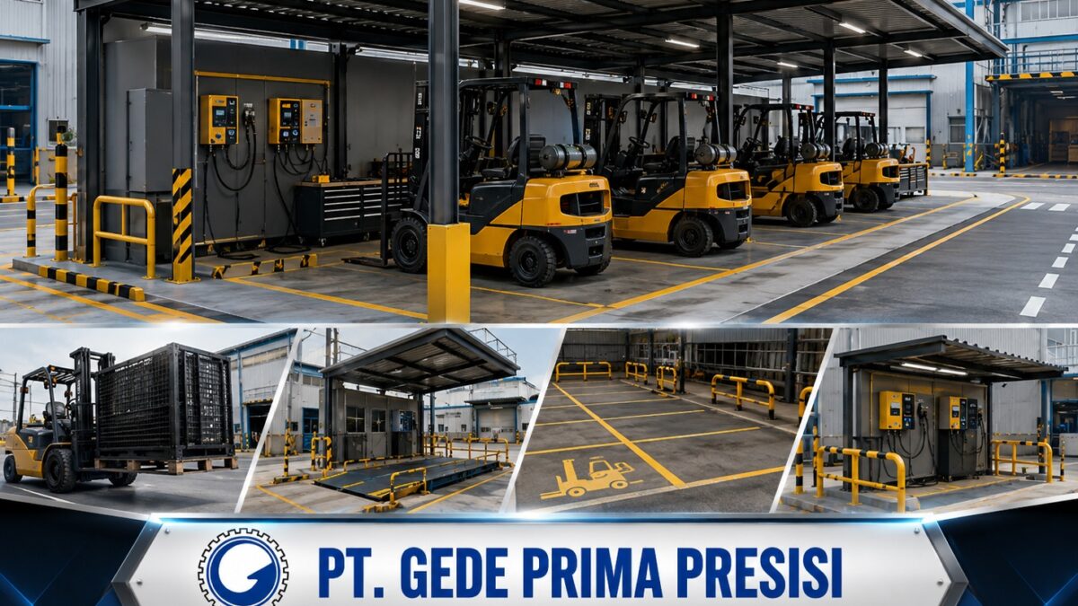 Fabrikasi Forklift Stations