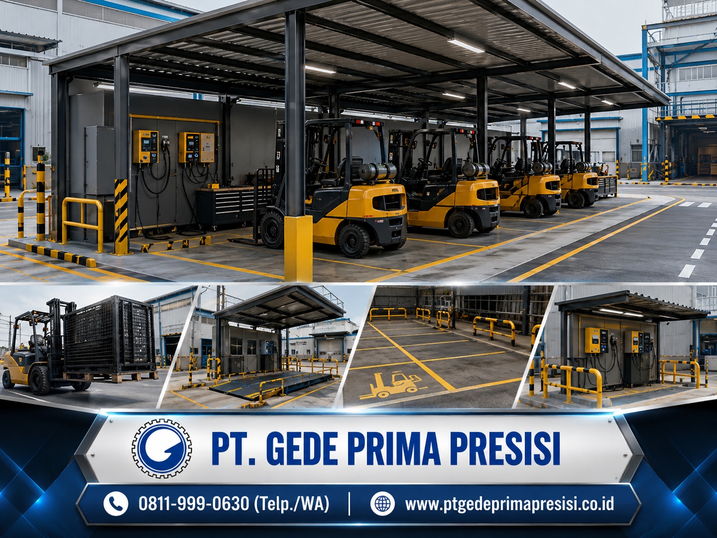 Fabrikasi Forklift Stations