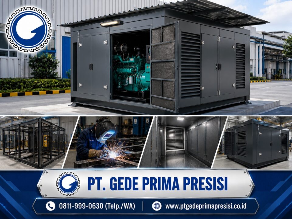 Fabrikasi Shelter Genset